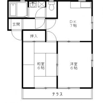 ハイツ山田 A棟102号